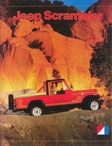 1981 jeep scrambler brochure -scrambler sl sport-scrambler sr sport-jeep cj8