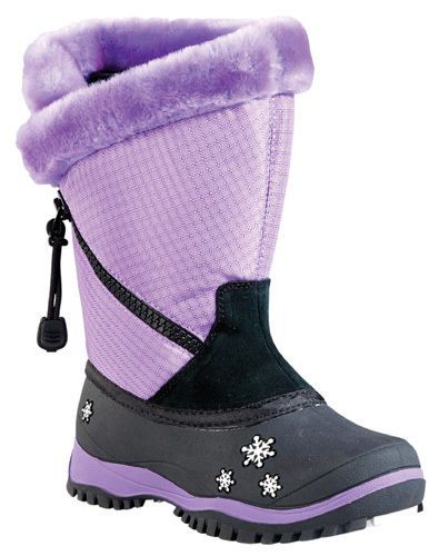 Baffin switzerland girls snowmobile boots mauve