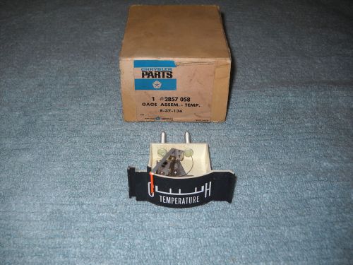 Nos mopar 1968 dodge polara monaco temp gauge mint!