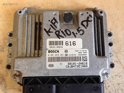 Computer control kia rio 1.5 crdi 0281015461