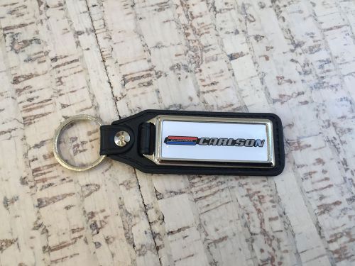 Classic glastron carlson logo key ring keychain