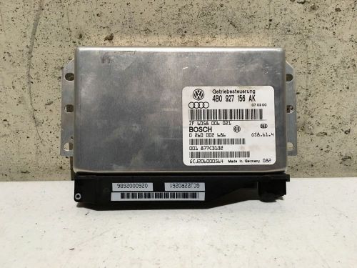 00 01 audi a6 passat 2.8l transmission control module computer tcu 4b0927156ak