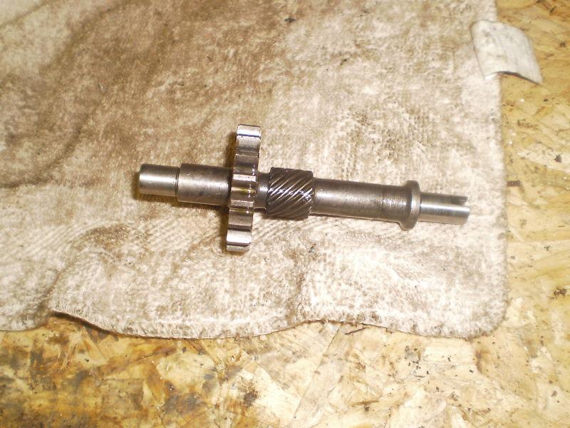 Harley 1974 rapido 175 engine transmission tachometer drive gear *