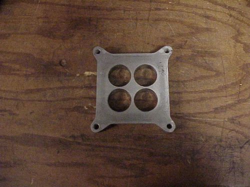 Aluminum 1&#034; thick 4 hole holley carburetor spacer mh36