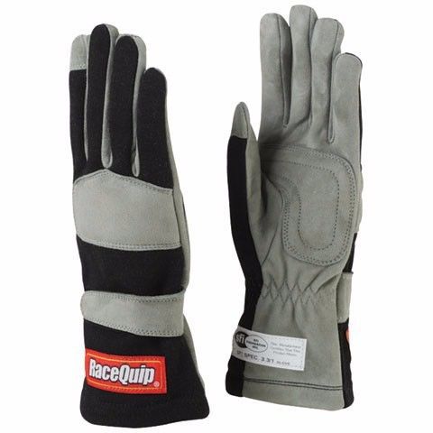 Racequip 351003 driving gloves medium black imca dirt track