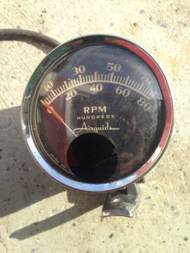 Vintage 1966 airguide sebring model 1602-8 electronic tachometer for hot rod rat