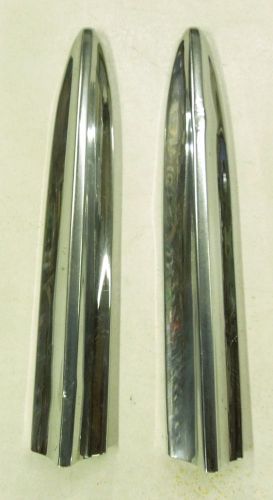 1957 chevy  210 crown moldings - right &amp; left - item #1