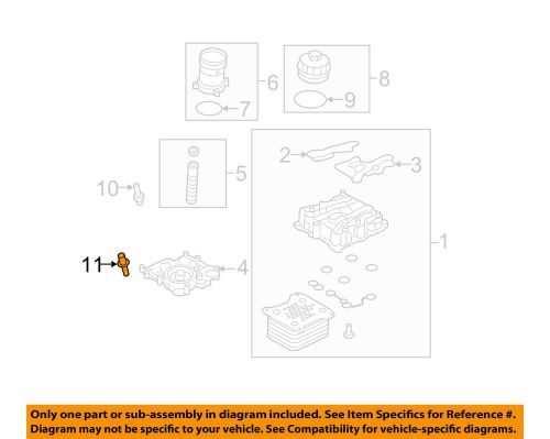 Ford oem 03-10 f-350 super duty-coolant temperature sensor 3c3z10884aa