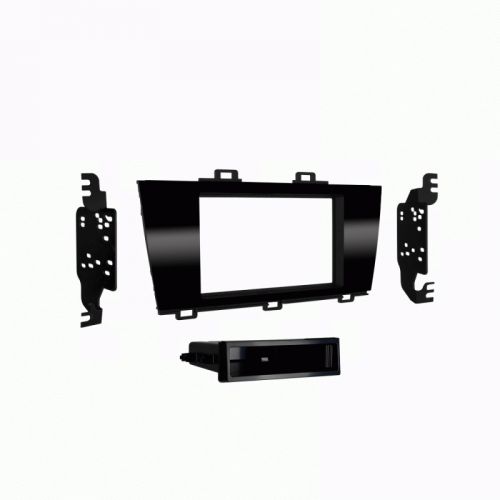 Metra 99-8906hg 15-up subaru legacy single iso din dash installation kit - black