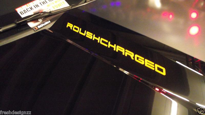 Ford mustang roushcharged decal 05 06 07 08 09 2010 2011 2012 2013