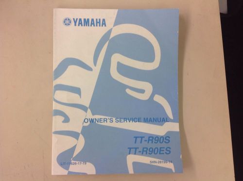 &#039;04 yamaha tt-r90s owner service manual