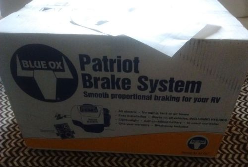 Blue ox patriot brake system