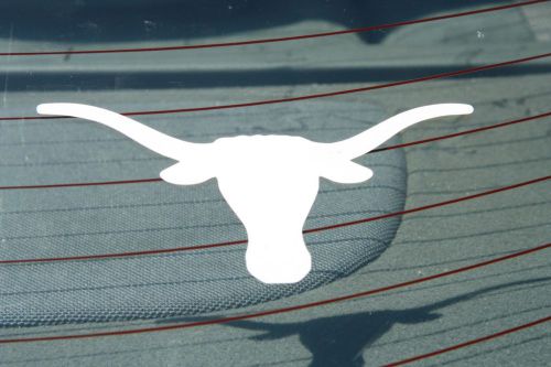 Bull horn auto car truck laptop locker vinyl graphic window decal bumper sticker