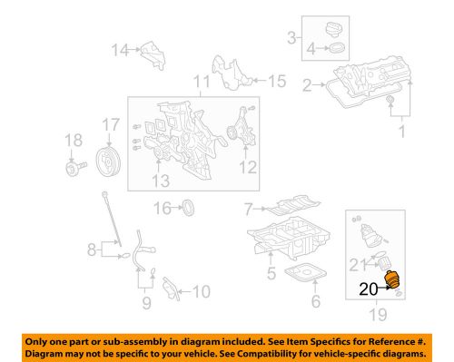 Lexus toyota oem 06-13 is250 2.5l-v6 engine-oil filter housing 1562031050