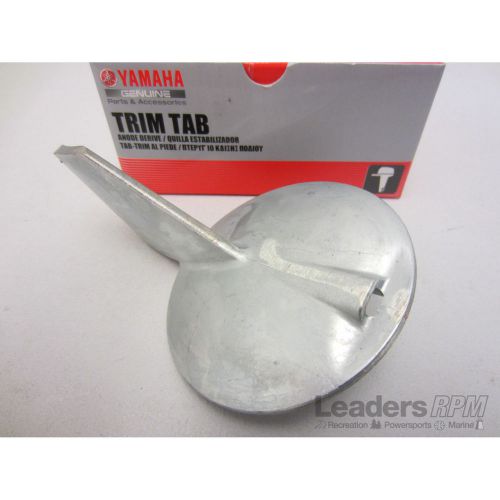 Yamaha new oem trim torque tab sacraficial anode 6j9-45371-01-00; 6j9453710100