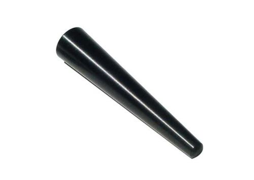 Black billet short antenna chevrolet s-10 2001 01 bl15