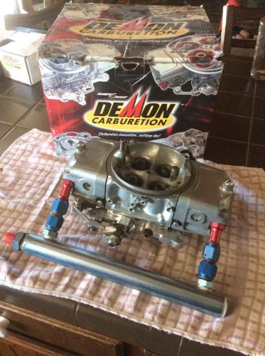 Race mighty demon alky 750 double pumper carburetor 2402015 alcohol carb,barry g