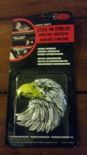 Lethal threat stick-on emblems-eagle lt88675 yellow beak