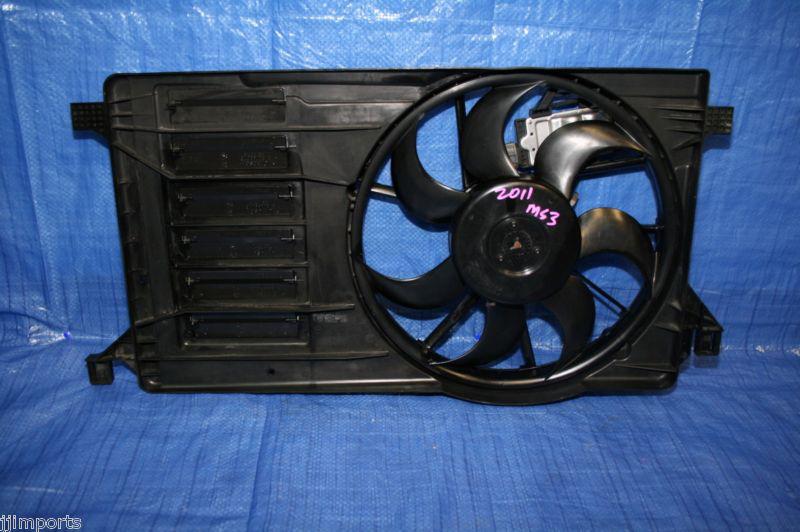 10 11 12 mazdaspeed3 oem radiator cooling fan assembly mazda speed3 ms3