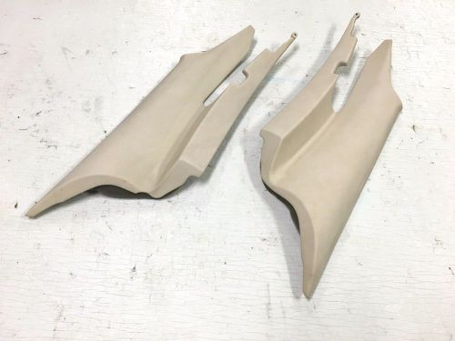 02-2009 lexus sc430 right &amp; left rear upper trim roof panel garnish cover oem