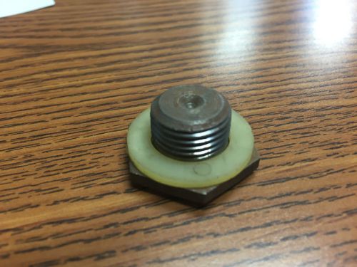 Mopar drain plug 5/8 by 18 thread 1inch head with gasket