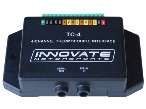 Innovate motorsports 3784 tc-4 thermocouple amplifier datalogger egt cht