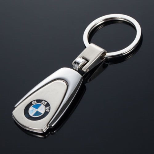 New zinc alloy car keychain key holder hook key ring for bmw