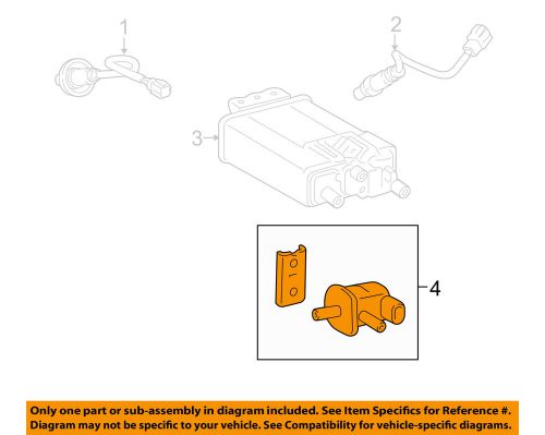 Toyota oem 10-15 4runner vapor canister-vacuum regulator 2586036020