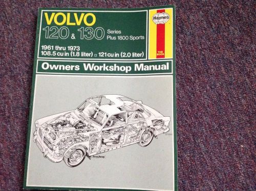 Volvo 120 &amp; 130 1961-73 ~ haynes service repair manual