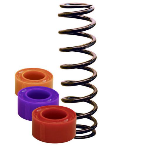 Longacre 61041 - 1 1/4 &#034; large spacing coil over spring rubber - red - each