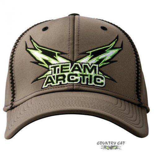 Arctic cat team arctic performance flag wings fitted cap – gray - 5263-093-094