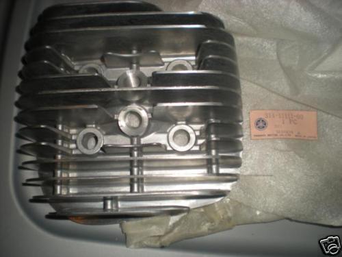 Nos yamaha 1972-73 ct2 ct3 cylinder head 314-11111-00