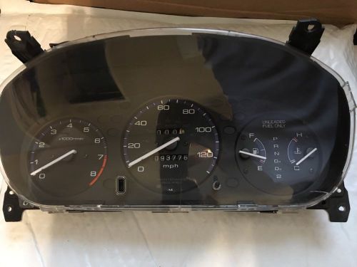 96-00 honda civic speedometer cluster auto ex dx lx si