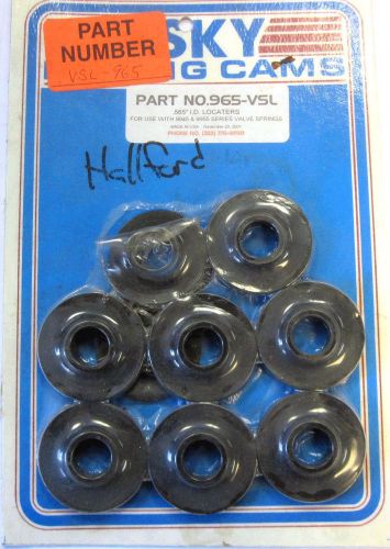 New isky racing valve spring locators #.965-vsl-16 qty. 16 mustang shelby gt350