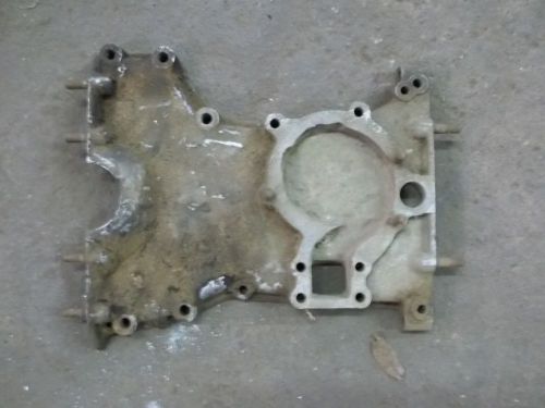 Jaguar 3.4 dual overhead cam 6 cylinder timing chain cover aluminum