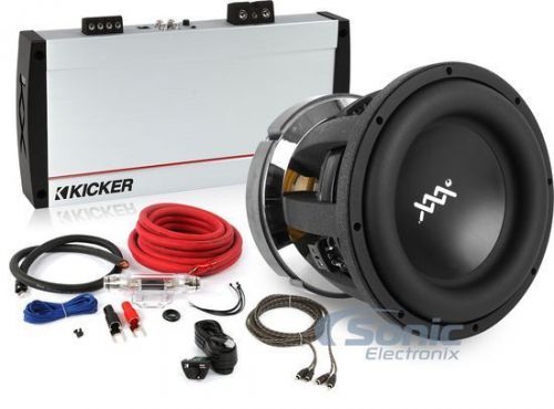 Re audio/kicker 2000w rms bass pack: 12&#034; xxx subwoofer + kx monoblock amplifier