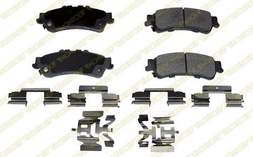 Monroe fx792 brake pad or shoe, rear-monroe prosolution semi-metallic brake pad