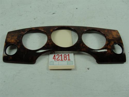 98 jaguar xjr dash bezel instrument panel speedometer trim cover wooden garnish