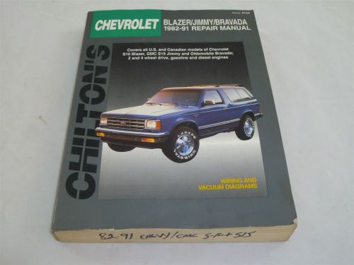 Chilton&#039;s (8139) 28160 gm blazer jimmy typhoon bravada 1983-95 repair manual