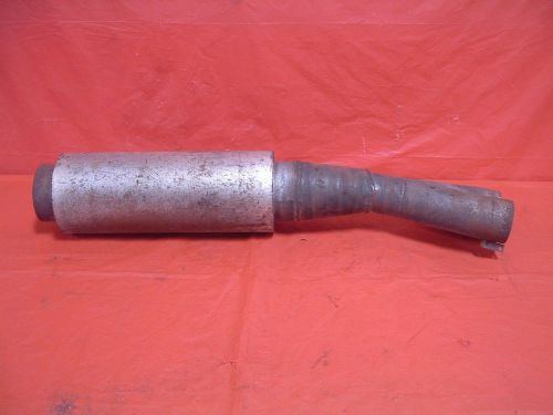 Howe 18&#034; long 2 into 1 muffler w/ y pipe 3 1/2&#034; schoenfeld dynatech lefthander