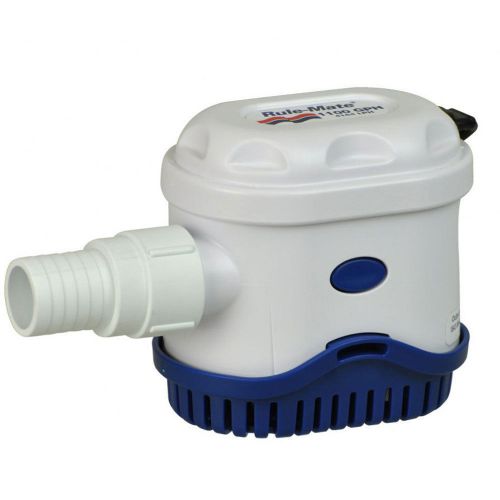 Rule rm1100a mate 1100 gph square bilge pump