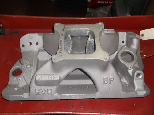 Brodix intake manifold 1814 alum intake dirt late model imca race car