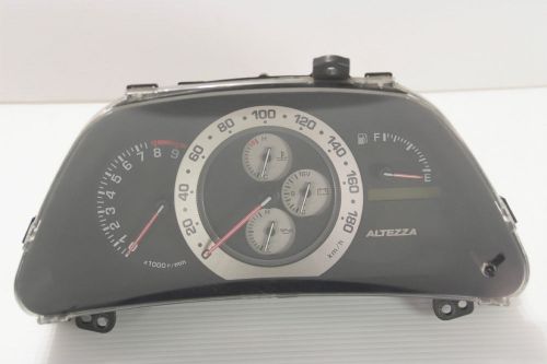 Jdm toyota altezza sxe10 gauge cluster 3sge genuine oem v12t