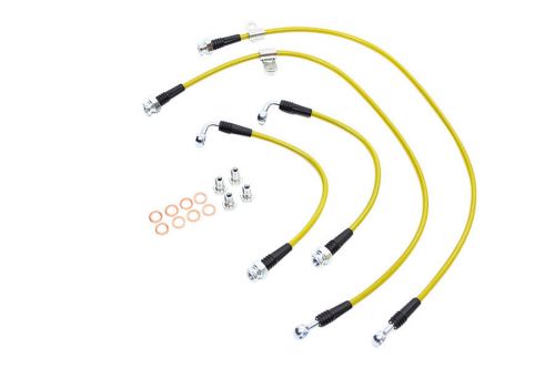 Isr performance brake line kit for nissan 350z 02-07 for brembo brakes