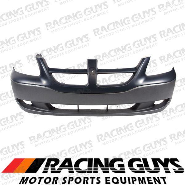 01-04 dodge caravan front bumper cover primered new facial plastic ch1000327