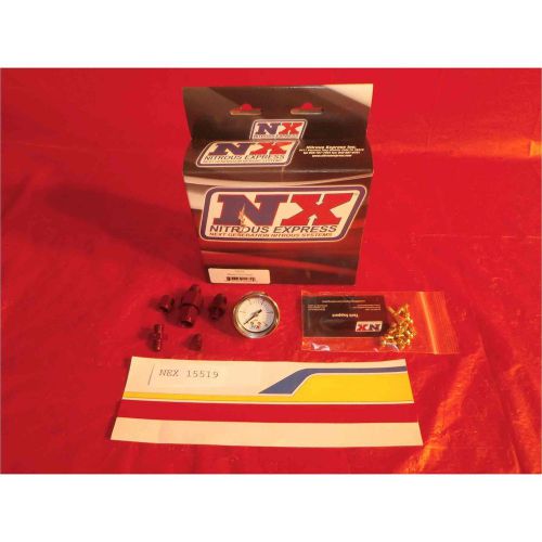 Nitrous express 15519 gauge master flo-check (checks flowing fu