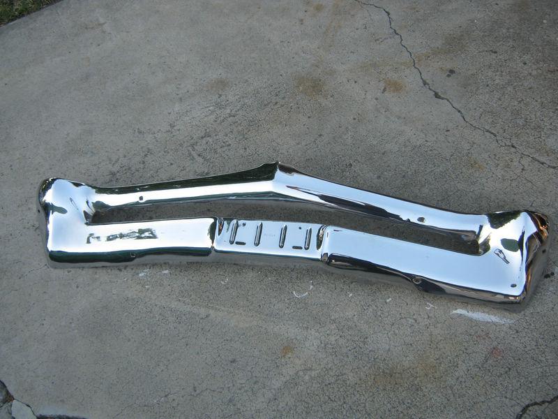 1966 1967 pontiac gto lemans tempest front bumper