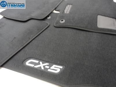 Mazda cx-5 skyactiv 2013-2016 new oem black carpeted floor mats