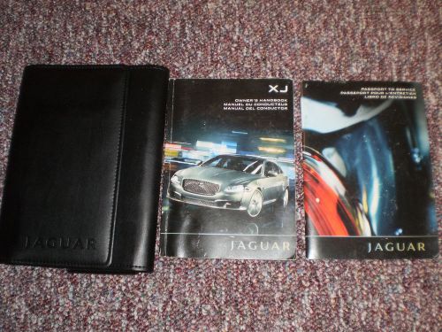 2010 jaguar xj car owners manual books guide case all models