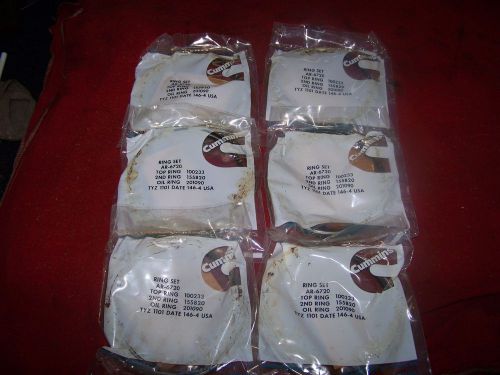 Cummins piston rings ar6720, n series, nhc, nt, nto, n743 &amp; nh220